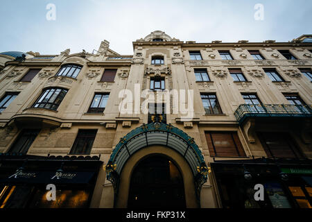 Historic building in the Old Town, Prague, Czech Republic. Stock Photo