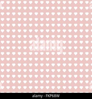 Seamles Love Hearts Pattern Stock Vector