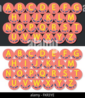 Morse code alphabet white-black Stock Vector