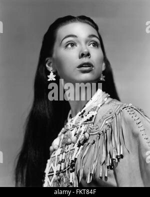 BARBARA RUSH in SON OF COCHISE (1954) -Original title: TAZA, SON OF ...