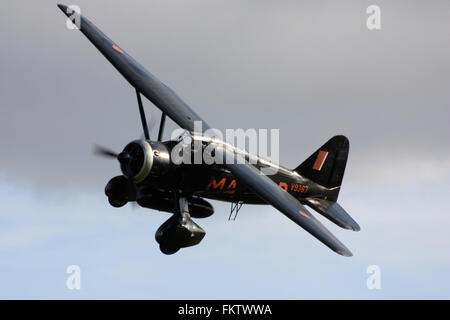 The Shuttleworth Collections Westland Lysander flying at Old Warden Aerodrome in 2012 Stock Photo