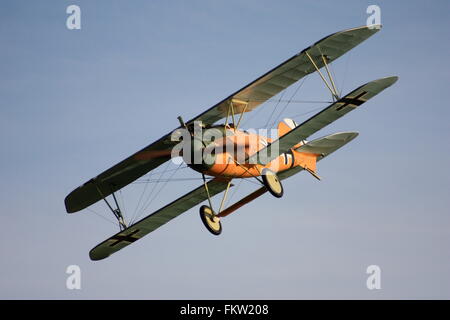 DVa Albatross. The airframe is a replica built around an original Mercedes motor by The Vintage Aviator Limited of New Zealand. Stock Photo