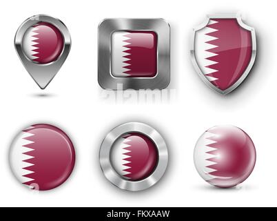 Country Flag Bages Stock Vector