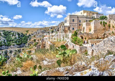 Puglia church hermitage Pulsano - Monte Sant Angelo - Foggia - Gargano Stock Photo