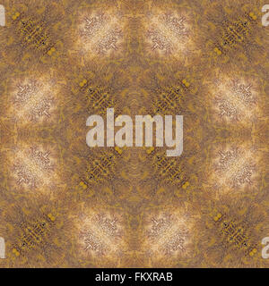 Old Golden Seamless Background Pattern Texture Stock Photo
