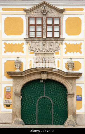 Österreich, Burgenland, Rust, Hauptstrasse 3, Weingut Feiler-Artinger Stock Photo