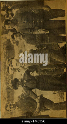 Perkins School for the Blind Bound Clippings- World War Blind, 1915 (1915) Stock Photo