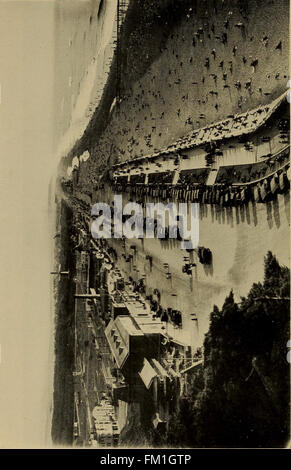 California highways; a descriptive record of road development by the state and by such counties as have paved highways (1920) Stock Photo