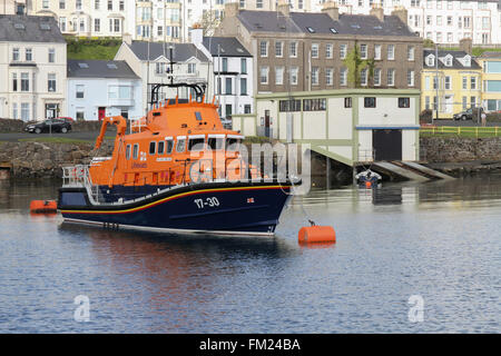 Portrush Lifeboat, Portrush Harbour, County Antrim, Northern Ireland Stock Photo