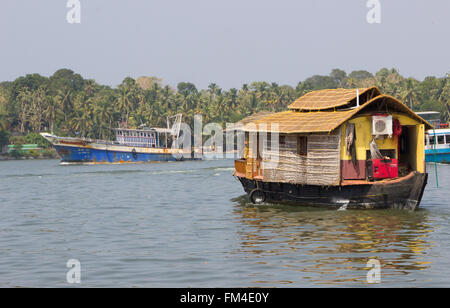 Ashtamudi Lake Stock Photo