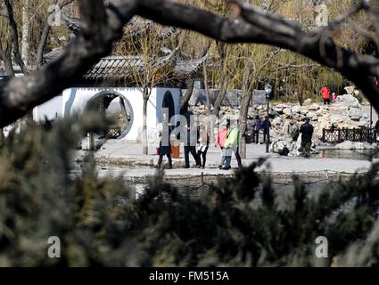 Beijing, China. 11th Mar, 2016. Wang Zhibiao, a member of the 12th ...