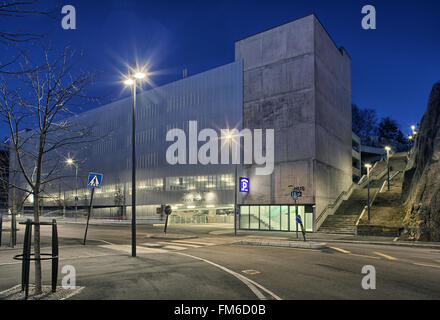 Kilden Theatre and Concert hall in Kristiansand, designed by ALA Architects and SMS arkitekter. Stock Photo