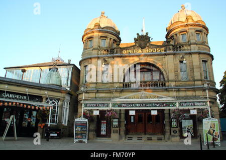 Entrance to Buxton Opera House in Derbyshire England UK Stock Photo