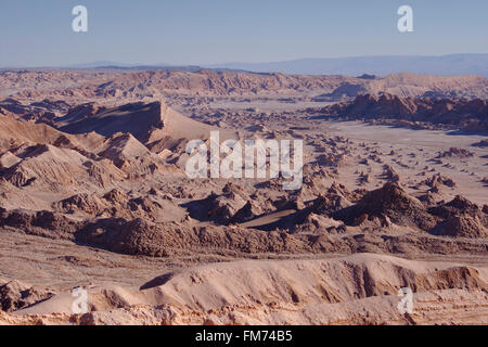 Valle de la Luna, Atacama Desert, salt dome tectonics, Chile Stock Photo