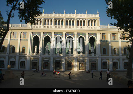 Nizami Literature Museum, Baku, Azerbaijan Stock Photo