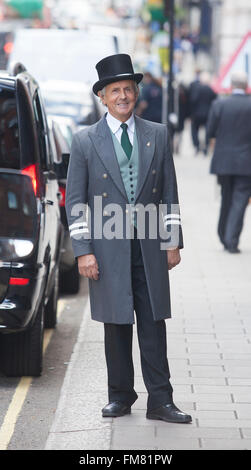 Claridges doorman,Mayfair,London Stock Photo