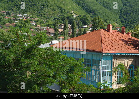 Old building in Shaki, Azerbaijan Stock Photo