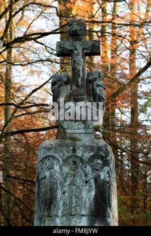 France, Moselle, Meisenthal, Breitenstein or Pierre des Douze Apotres