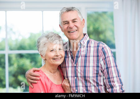 Portrait of smiling senior couple Stock Photo