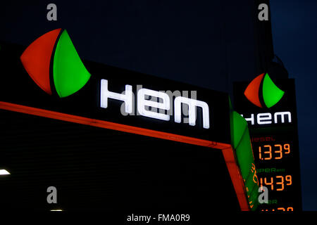 Markenname: 'Hem', Berlin. Stock Photo