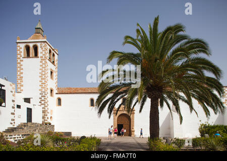 Santa Maria de Betancuria church, Betancuria village, Fuerteventura island, Canary archipelago, Spain, Europe Stock Photo