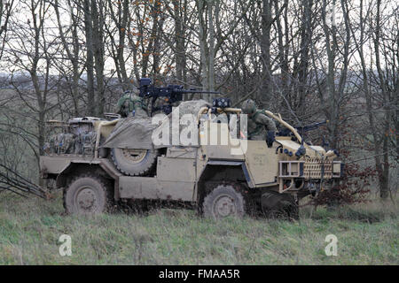 Jackal Patrol vehicle Stock Photo