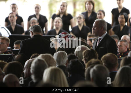 Simi Valley, CA, USA. 11th Mar, 2016. Mr. T arrives at Nancy Reagan's funeral held at the Ronald Reagan Presidential Library located in Simi Valley, Ca. on Friday, March 11, 2016. Credit:  Troy Harvey/ZUMA Wire/Alamy Live News Stock Photo