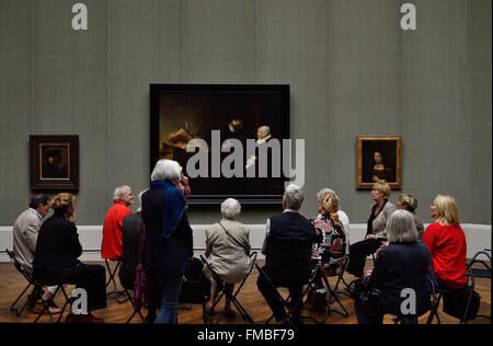 Germany, Berlin, picture gallery (Gemäldegalerie) Stock Photo