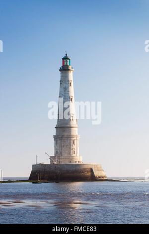 France, Gironde, Le Verdon sur Mer, Cordouan overview, Historical Monument classified Stock Photo