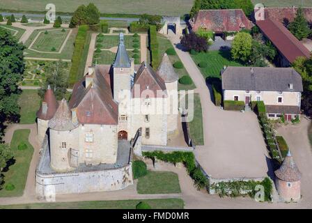 France, Allier, Saint Pourçain sur Besbre, the castle of Beauvoir Stock Photo