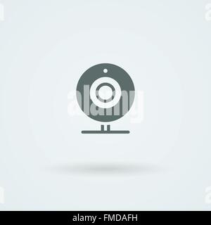 web camera icon Stock Vector