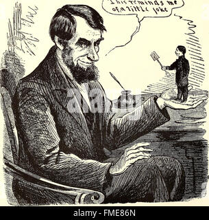 Lincoln in caricature (1903) Stock Photo