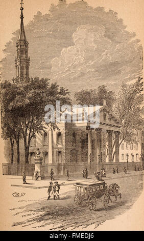 New York by sunlight and gaslight - a work descriptive of the great American metropolis; its high and low life; its splendors and miseries; its virtu (1882) Stock Photo