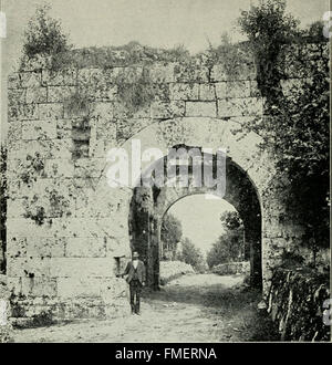 Roman cities in Italy and Dalmatia (1910) Stock Photo