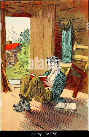 The story of young Abraham Lincoln (1915) Stock Photo