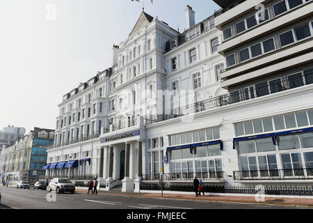 Eastbourne East Sussex UK - The Cavendish Hotel on the seafront Stock Photo