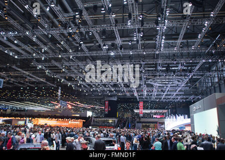 Geneva, Switzerland. 12th March, 2016. 86th Geneva International Motor Show on March 12, 2016 - Geneva,Switzerland Credit:  Stefano Guidi/Alamy Live News Stock Photo