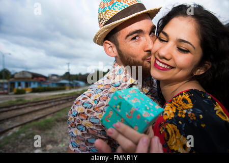 Young people shopping Stock Photo