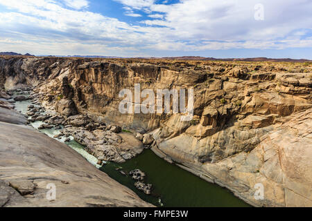 Augrabies Falls, Orange border river, Northern Cape, Namibia, South Africa Stock Photo