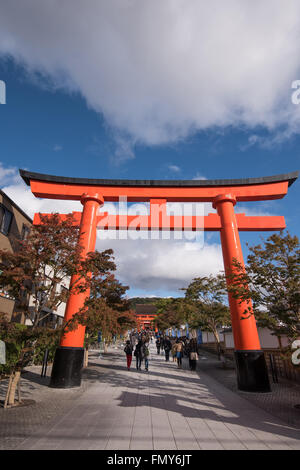 (Fushimi Inari Taisha) Inscription at Fushimi Inari Shinto shrine ...