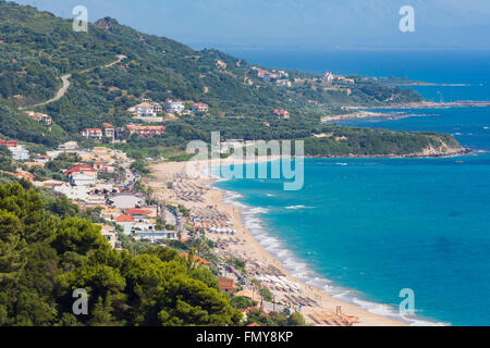 Vrachos, Epirus, Greece. Vrachos beach Stock Photo - Alamy