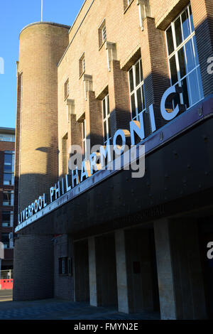 Liverpool Philharmonic Hall Stock Photo