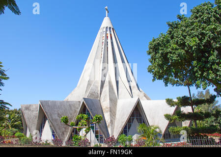 Church in Polana district of Maputo, Mozambique Stock Photo