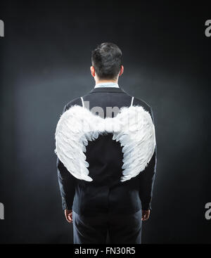 Businessman-angel Stock Photo