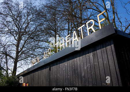 Open Air Theatre in Regent's Park, London, UK Stock Photo