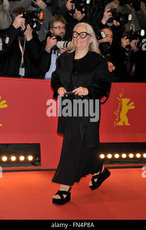 The 66th annual International Berlin Film Festival (Berlinale) - Opening Gala & Hail, Caesar! - Premiere at Berlinale Palace in Potsdamer Platz - Red Carpet Arrivals  Featuring: Brigette Lacombe dress Prada Where: Berlin, Germany When: 11 Feb 2016 Credit: Stock Photo