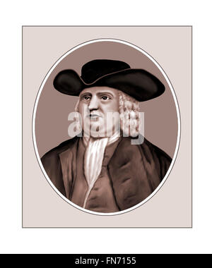 William Penn, 1644-1718, Quaker, Reformer Stock Photo