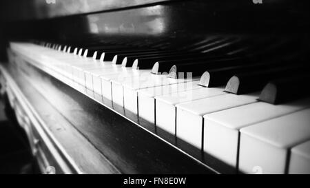 piano keys Stock Photo