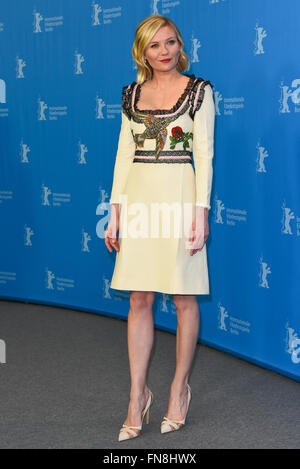 The 66th Annual International Berlin Film Festival (Berlinale) - Midnight Special - Photocall at Grand Hyatt hotel  Featuring: Kirsten Dunst Where: Berlin, Germany When: 12 Feb 2016 Stock Photo