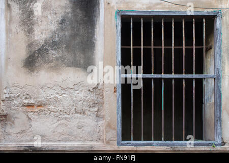 window Old brick wall in a background image Stock Photo